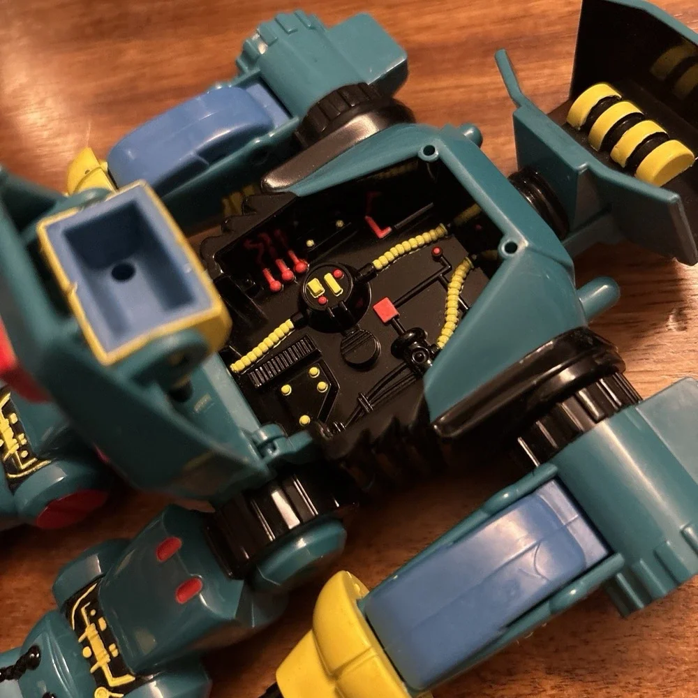 Vintage 1992 Z-Bots Tranzor - Micro Machines by Galoob 7.5